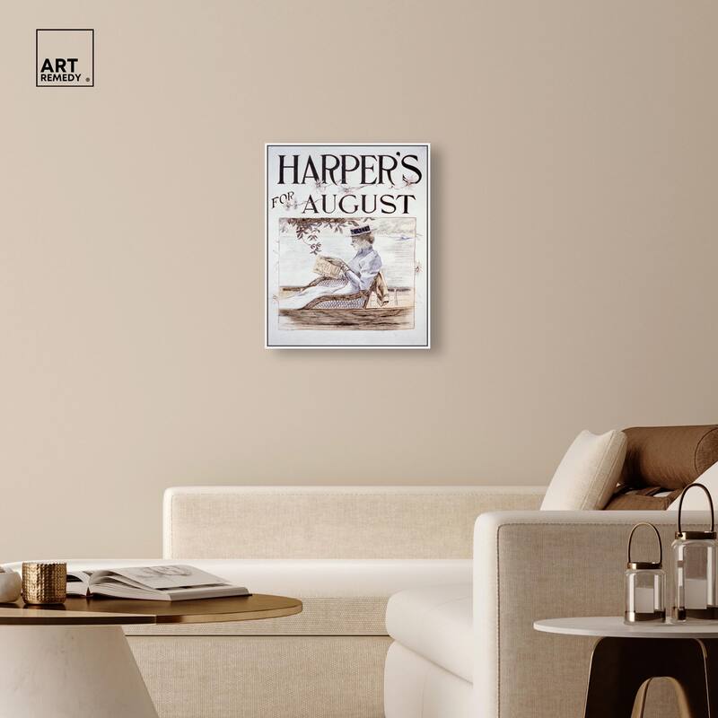 Harpers Penfield August 1892 Canvas by Art Remedy