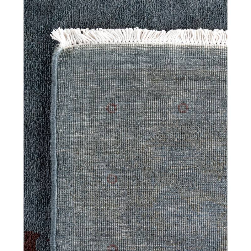 Overdyed One-of-a-Kind Hand-Knotted Area Rug - Gray - 8' 0" x 10' 1"