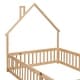preview thumbnail 15 of 55, Full House-Shaped Floor Bed