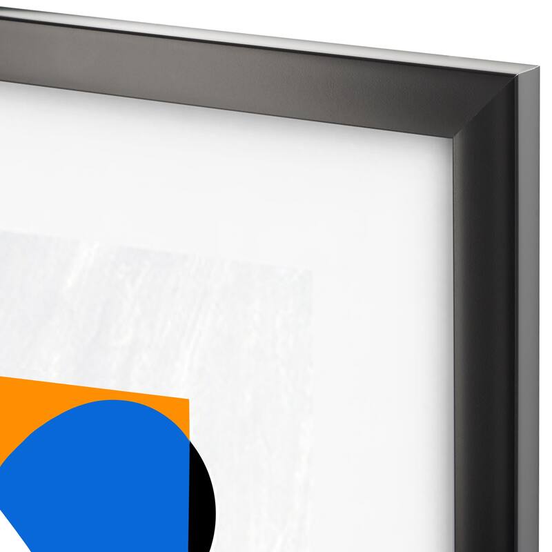 SAFAVIEH Faiza Spunky Splat Hand Painting, 24 x 36, Framed Wall Art - Multicolor