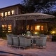 preview thumbnail 35 of 37, Costway 11 PCS Patio Dining Set with 15 ft Double-Sided Patio Umbrella - See Details