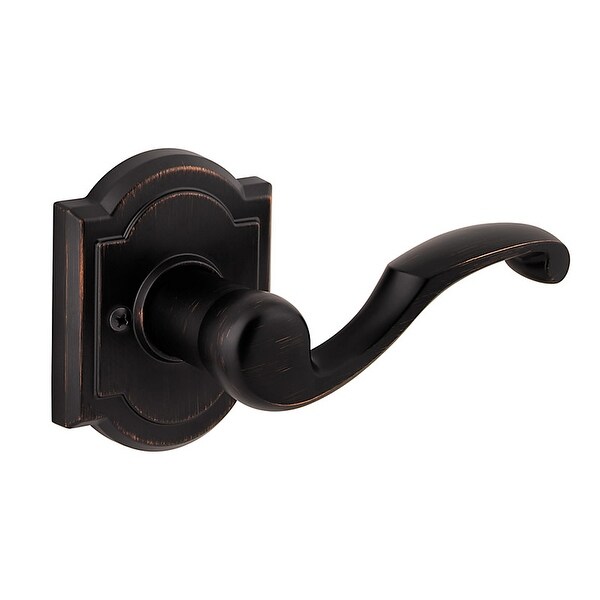 Baldwin 351MDL-RH-ARB Madrina Right Handed Non-Turning One-Sided Dummy Door Lever from the Prestige Collection