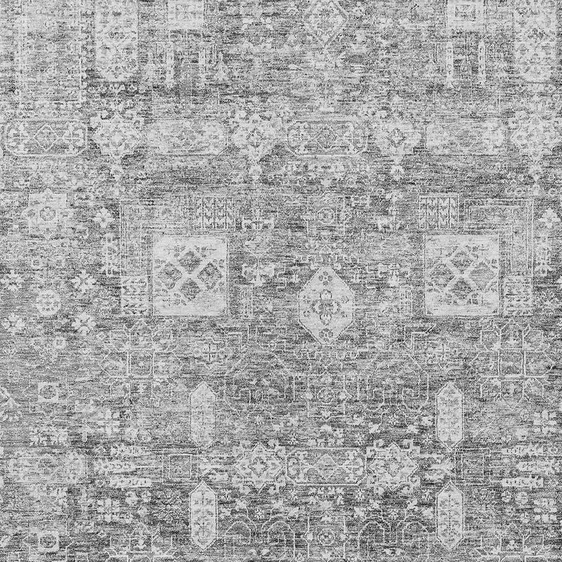 HomeRoots Oriental Transitional Rectangle Outdoor Rug