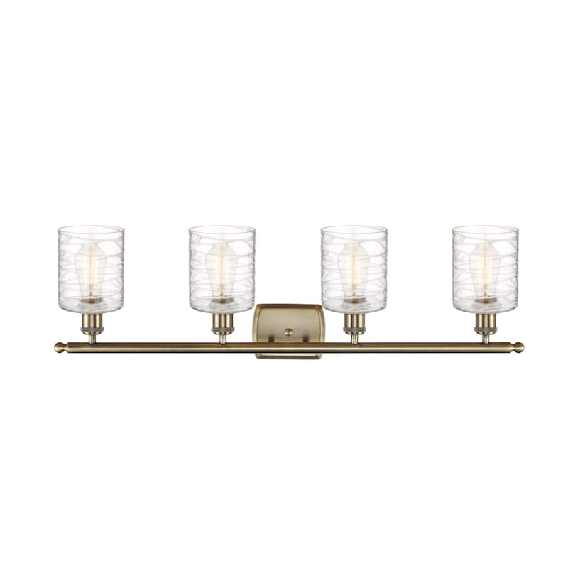 Innovations Lighting Ballston Cobbleskill - 4 Light 36" Bath Vanity Light