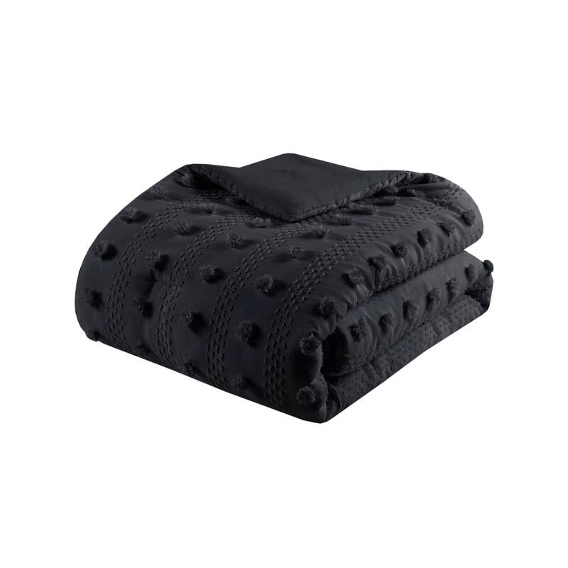 Intelligent Design Vera Clip Jacquard Comforter Set