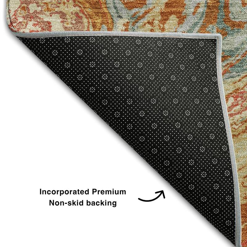 Premium Washable Super Soft Abstract Flow Mayfield Rug