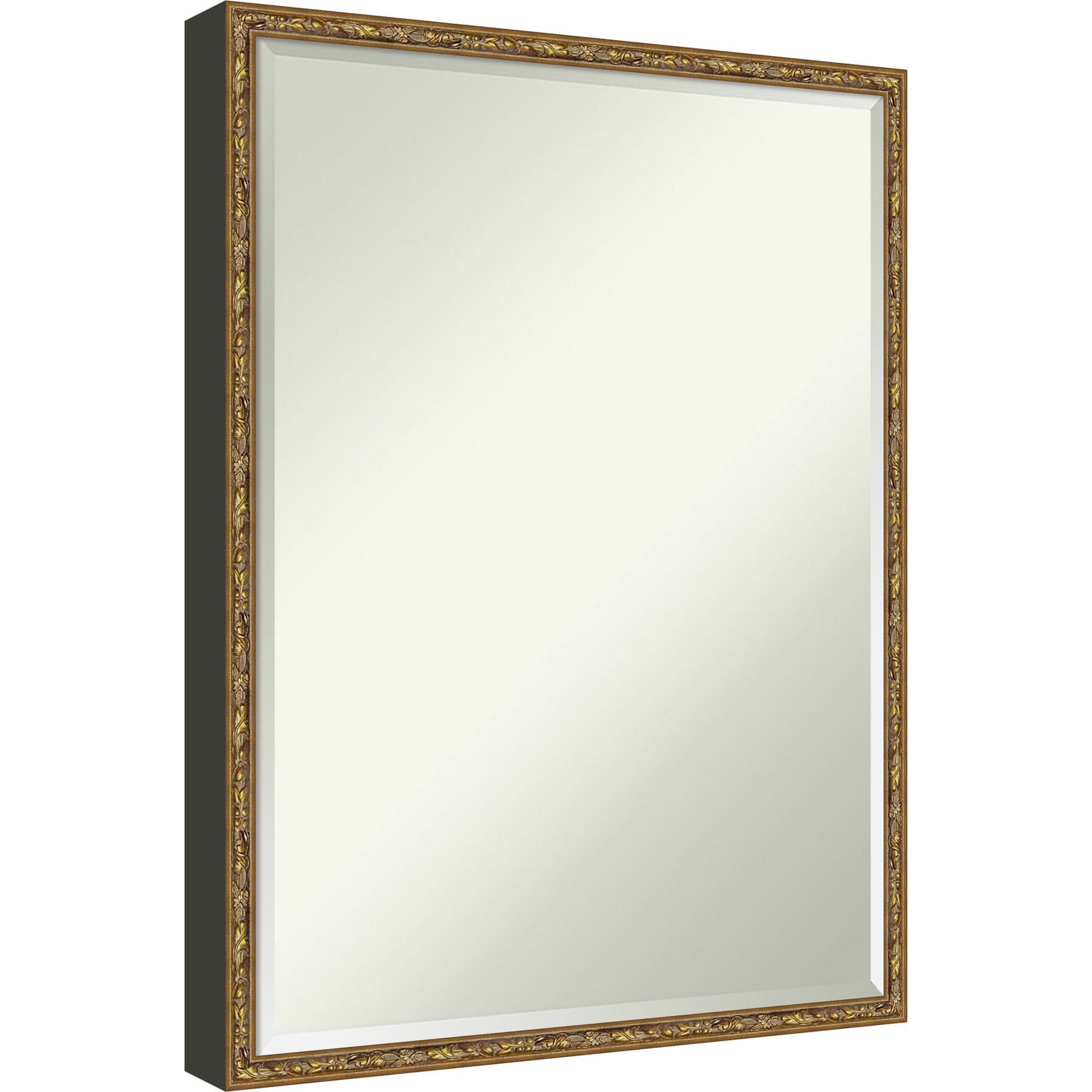 Belvedere Half-Inch-Bevel Wood Framed Wall Mirror - 19 x 25 in