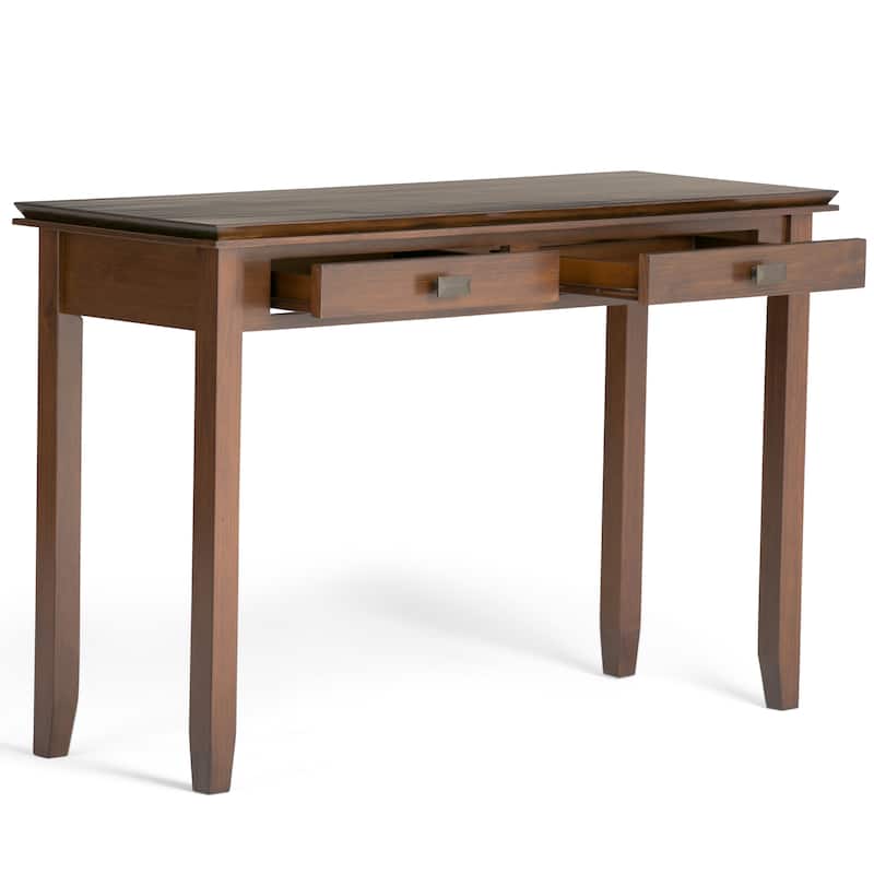 WYNDENHALL Stratford SOLID WOOD 46 inch Wide Transitional Console Sofa Table - 45.9 Inches wide