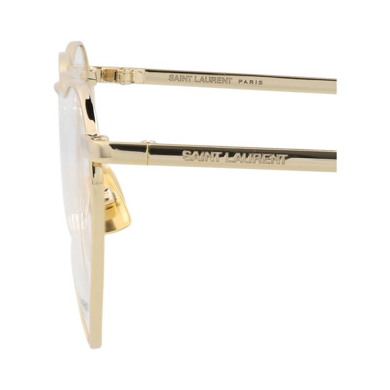 Saint Laurent Cat Eye-Frame Metal Optical Frames