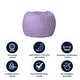 preview thumbnail 177 of 191, Small Refillable Bean Bag Chair for Kids and Teens