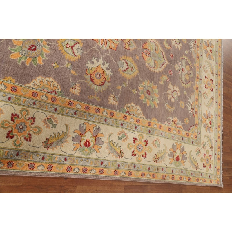 Kazak Area Rug Hand-Knotted Bedroom Wool Carpet - 6'8" x 9'10"