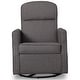 preview thumbnail 11 of 9, Delta Children Blair Slim Nursery Glider Swivel Rocker Chair