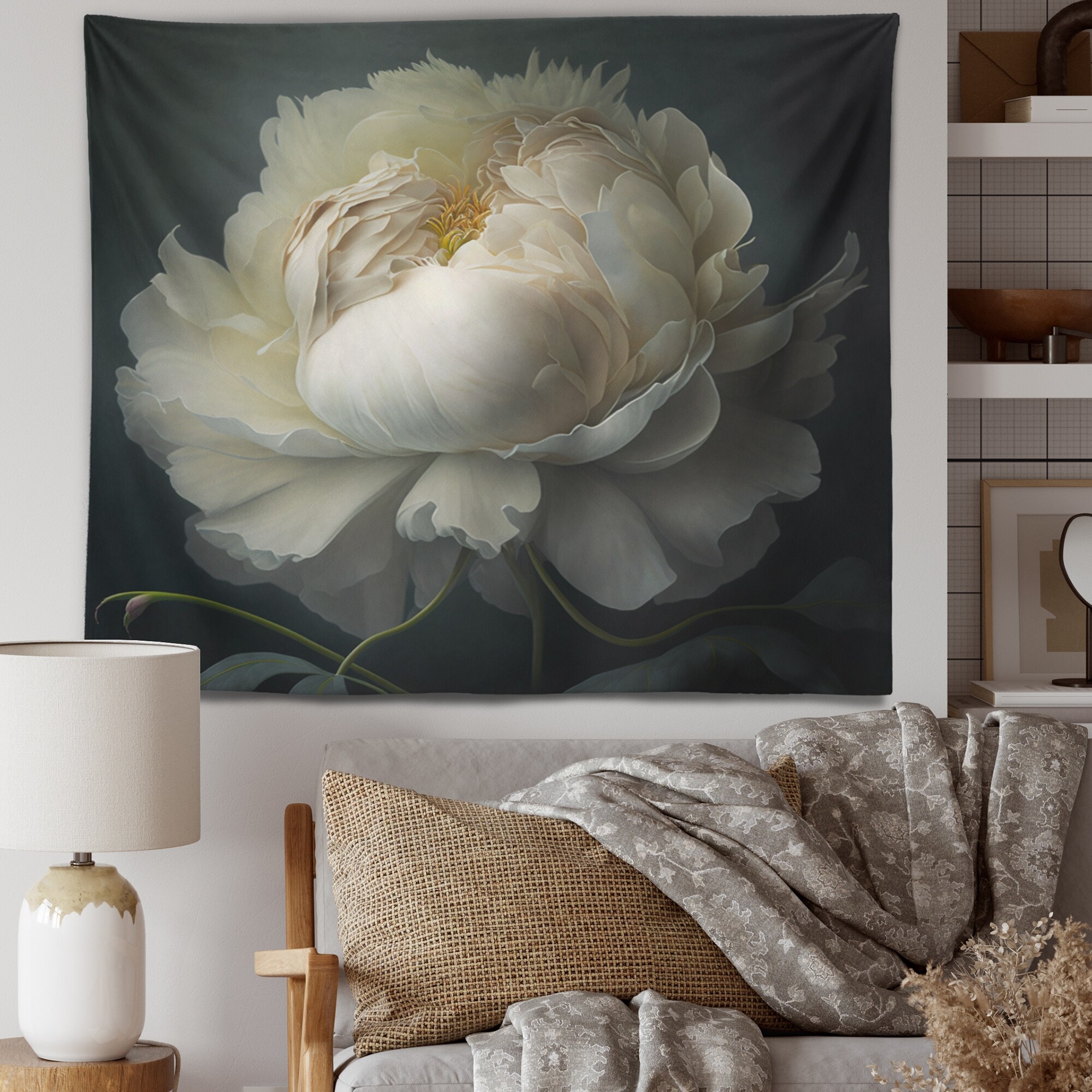 Peony tapestry outlet