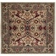 preview thumbnail 12 of 53, SAFAVIEH Kashan Sheng Oriental Rug 5'1" Square - Ivory/Taupe