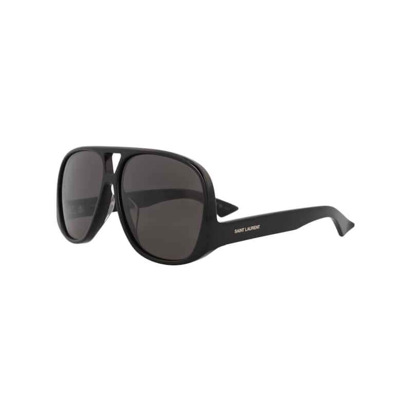Saint Laurent Aviator-Frame Recycled Acetate Sunglasses