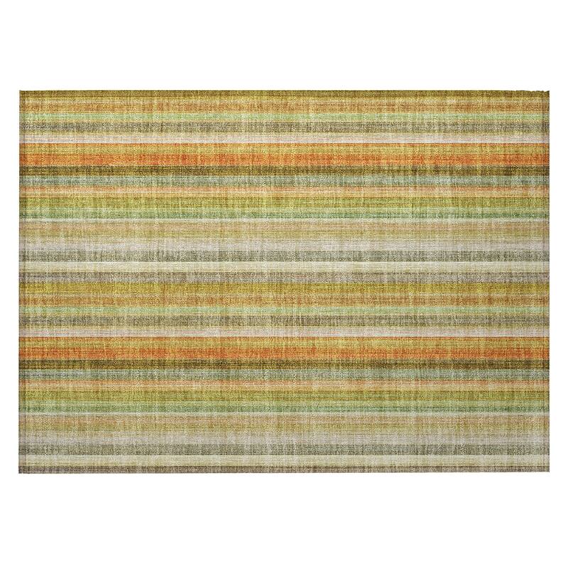 Bato Stripe Weather Resistant Versatile Elegance Outdoor Rug