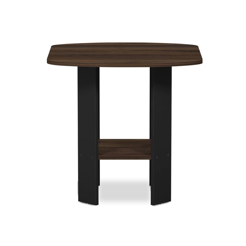 Porch & Den Bowery Simple Design Side Table - 1 table - columbia walnut