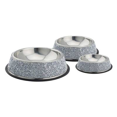 Sparkles Home Luminous Rhinestone Dog Bowl
