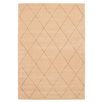 Kashkuli Gabbeh Beige Rug 6'8" x 9'9" - 6'8 x 9'9