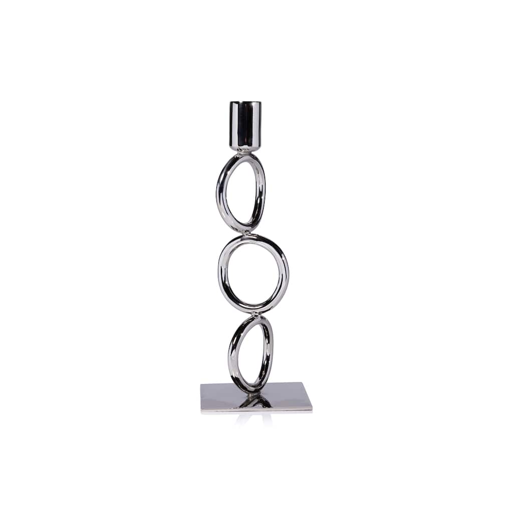 Circa Metal Taper Candle Holder