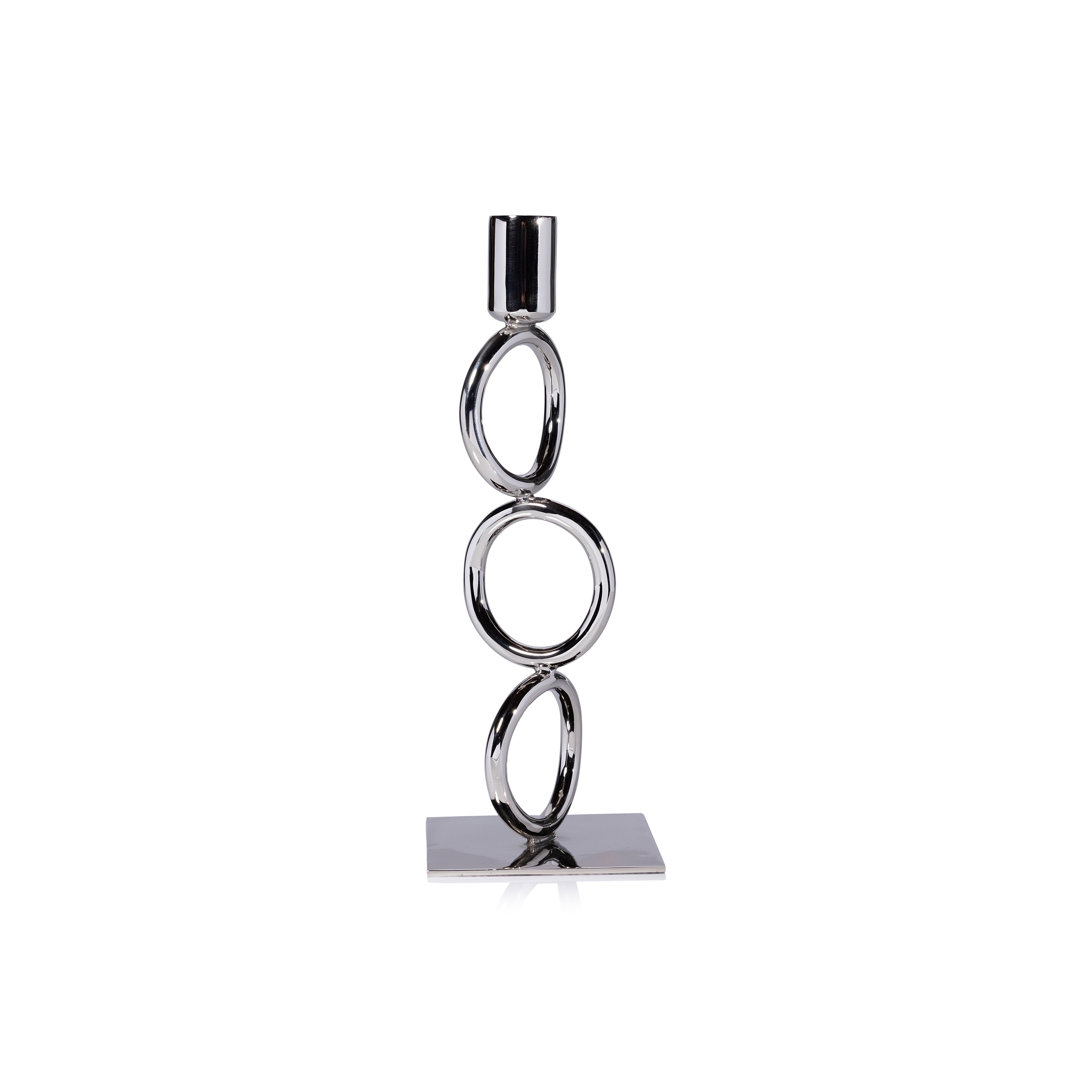 Circa Metal Taper Candle Holder