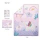 preview thumbnail 9 of 8, Bedtime Originals Elephant Dreams 3-Piece Pink Nursery Baby Crib Bedding Set