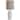 StyleCraft Seashell Motif White Table Lamp - White Hardback Fabric Shade