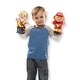 preview thumbnail 3 of 1, Melissa & Doug Jolly Helpers Hand Puppets, Set of 4 - Multi
