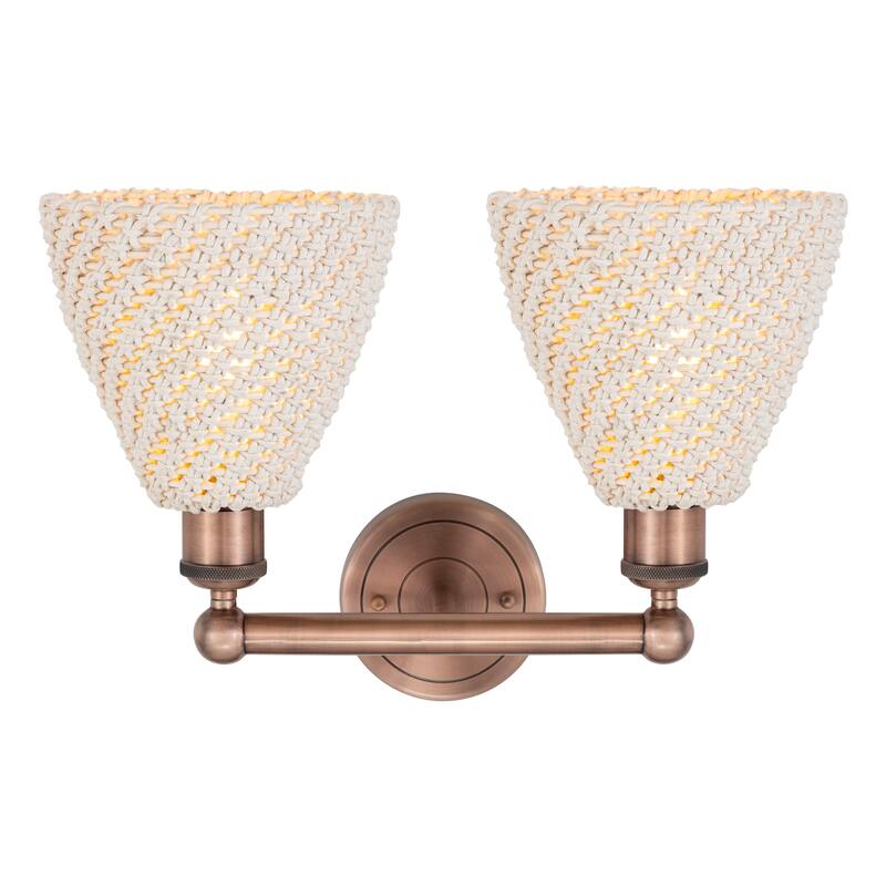 Innovations Lighting Endless Possibilities Edison - Bristol Natural - 2 Light 17" Bath Vanity Light