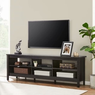 TV Stand for 75 inch TV Entertainment Center Black 70 inch 73 inches Bed Bath Beyond 33607467