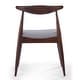 preview thumbnail 42 of 43, Francie Mid-Century Modern Dining Chairs (Set of 2) by Christopher Knight Home - 20.50" W x 20.25" L x 29.75" H