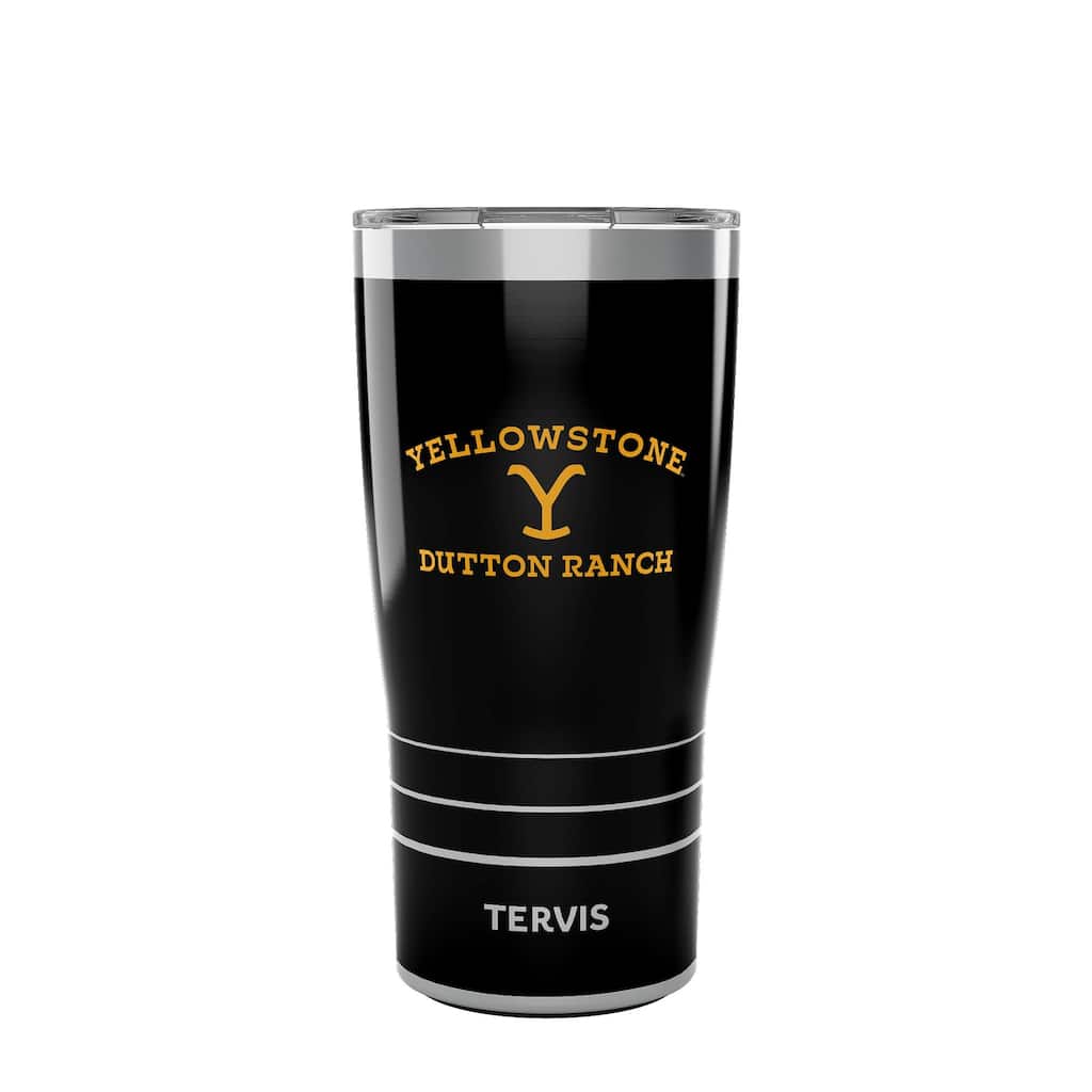 Tervis Traveler Yellowstone Dutton Ranch Triple Walled Insulated Travel Tumbler, Stainless Steel