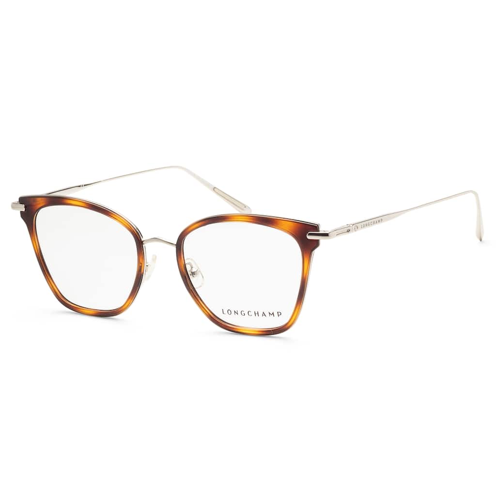 Longchamp Unisex 52 mm Havana Opticals