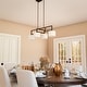 preview thumbnail 2 of 5, Lenora Oil Rubbed Bronze Finish 4 Light Island Light