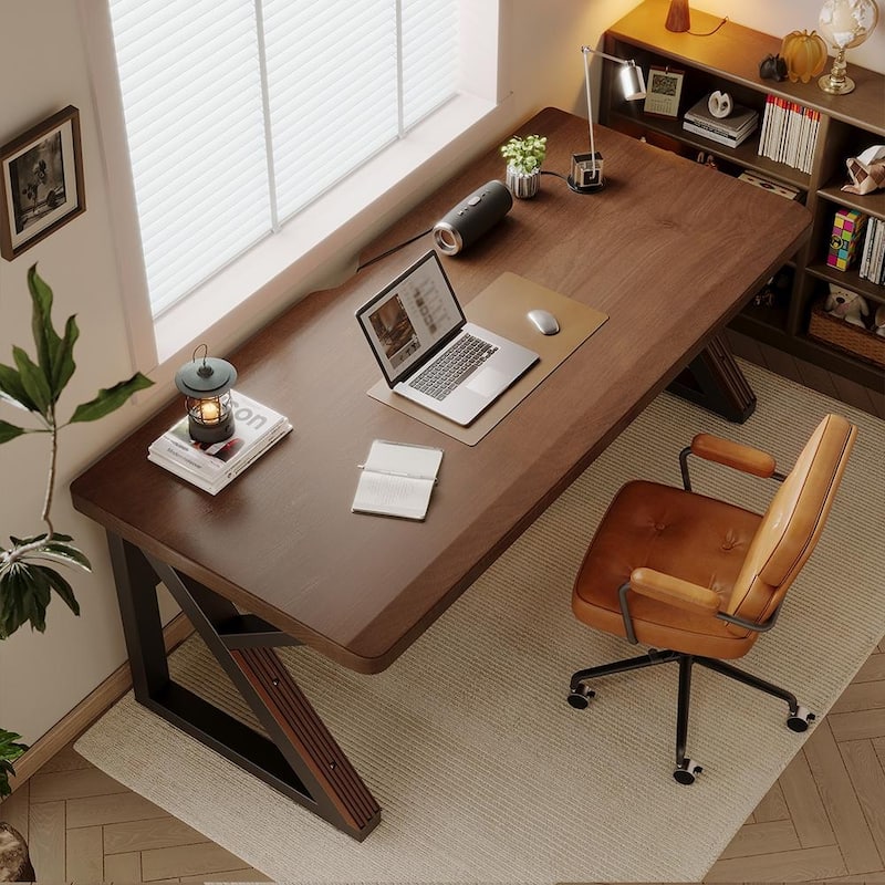 Folding Desk Small Foldable Desk for Small Space, 31.5 Inches Writing Computer Desk in Study, Home Foldable Desk for Bedroom