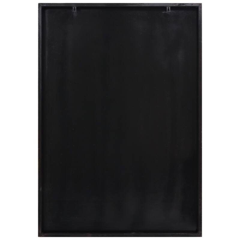 "Paris Rain" Wall Sculpture Mixed Media Iron Hand Painted Dimensional Wall Art