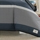 preview thumbnail 6 of 6, Nautica Rendon Cotton Grey Duvet Cover Set