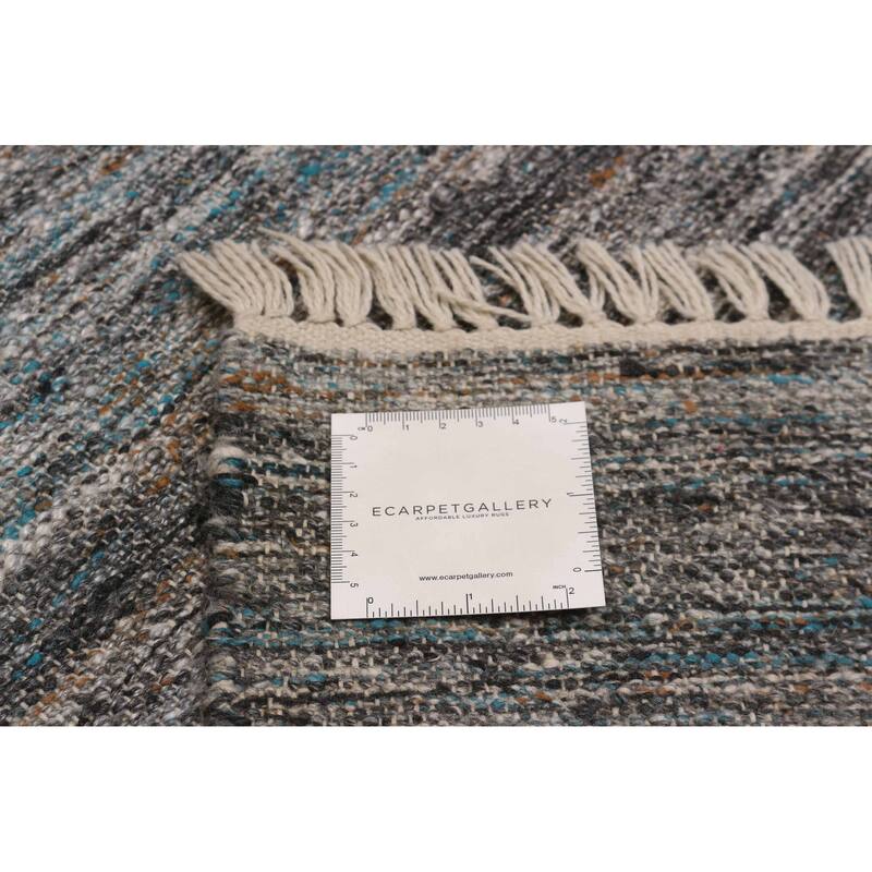 Ankara Grey Kilim 5'3" x 7'10" - 5'3 x 7'10