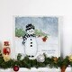 preview thumbnail 8 of 8, Winter Together-Premium Gallery Wrapped Canvas - Ready to Hang - Multi-Color