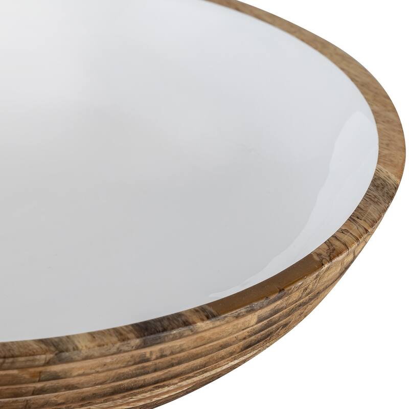 Mango Wood Lg Bowl