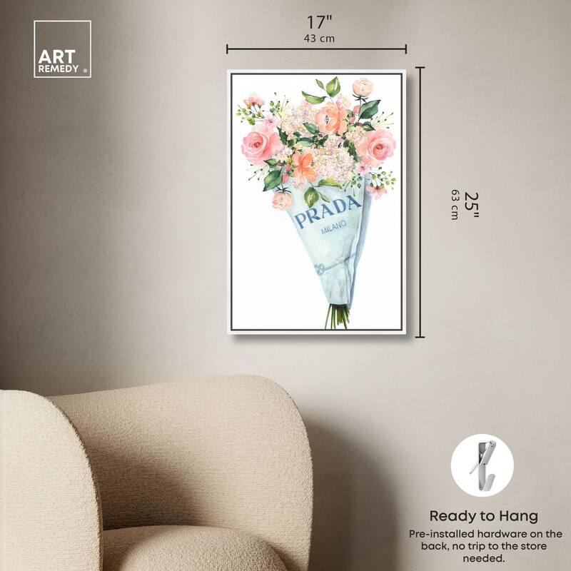 A World of Flowers Canvas by Art Remedy
