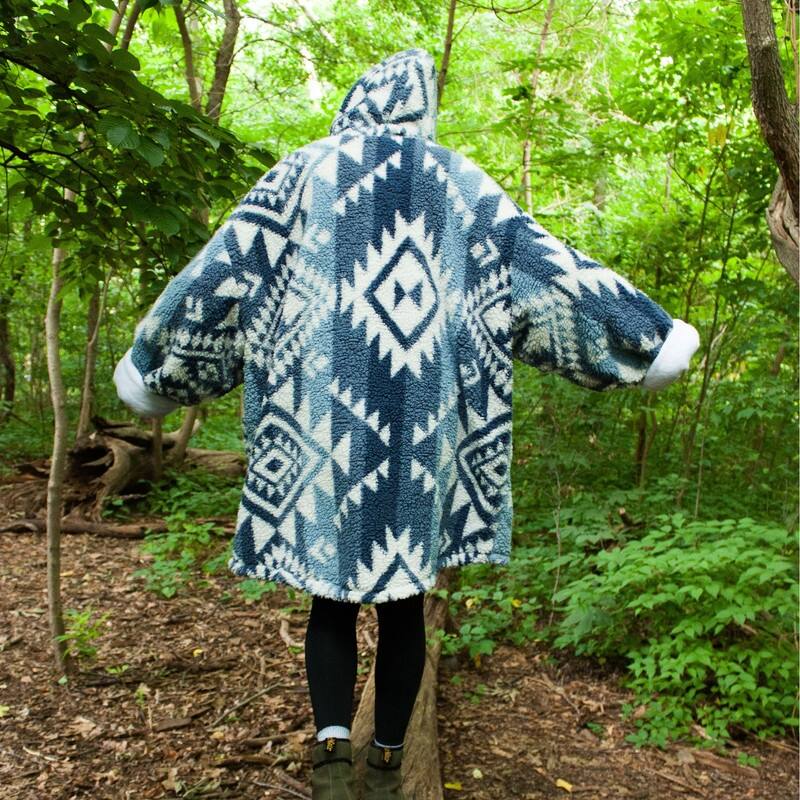 Coleman Oversized Super Soft Wearable Hoodie Throw Blanket