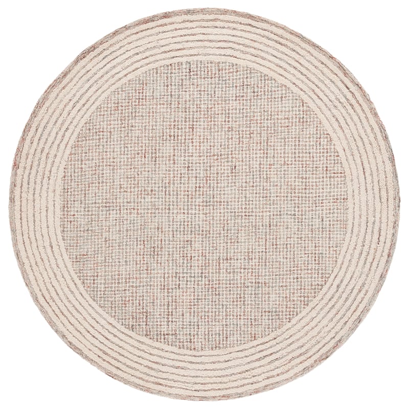 SAFAVIEH Handmade Ebony Dorith Border Wool Rug