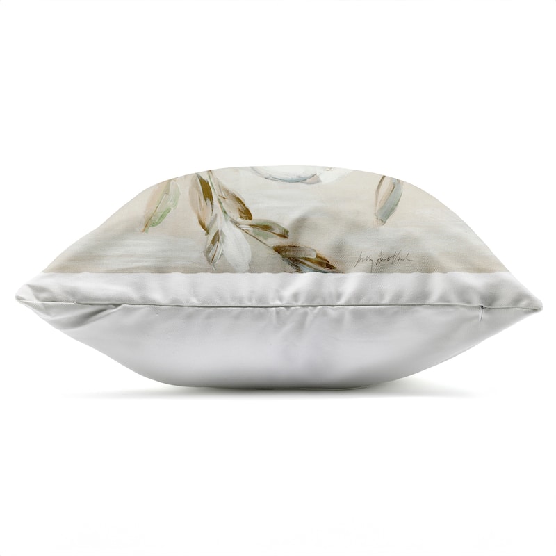 Stupell Neutral Rose Trio Printed Outdoor Throw Pillow Design by Sally Swatland