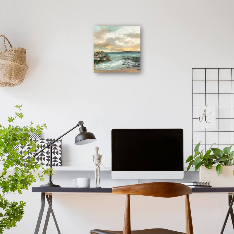 Secret Cove Square By Studio Arts Canvas Art Print