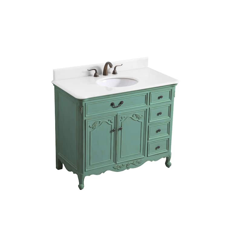 42" Bathroon Vanity Sink