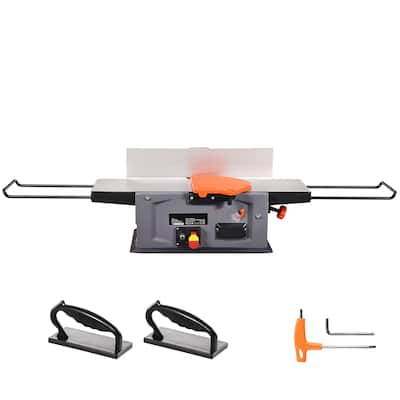 UIMOSO Benchtop Spiral Jointer, 8-Inch, 2HP with 10000 RPM, Featuring an 18-Blade Spiral Cutterhead, Extendable Arm to 6.5''