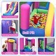 preview thumbnail 8 of 9, 7-in-1 Kids Inflatable Bounce House with Long Slide and 735W Blower - 11ft x 10ft x 7.5ft (L x W x H)