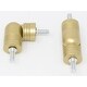 preview thumbnail 10 of 40, MERIVILLE Hinged Elbow Connector - Designed for Bay Window Curtain Rods or Corner Drapery Rods up to 1-inch Diameter
