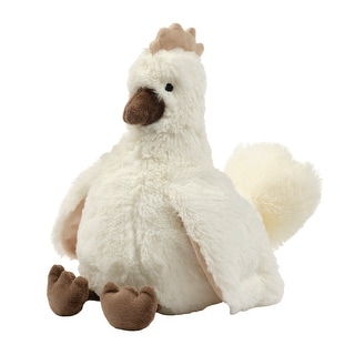 Bedtime Originals Farmyard Friends Plush Chicken Stuffed Animal Toy - Peep